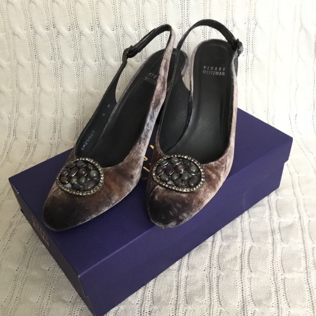 Stuart Weitzman Sling Back Pump.